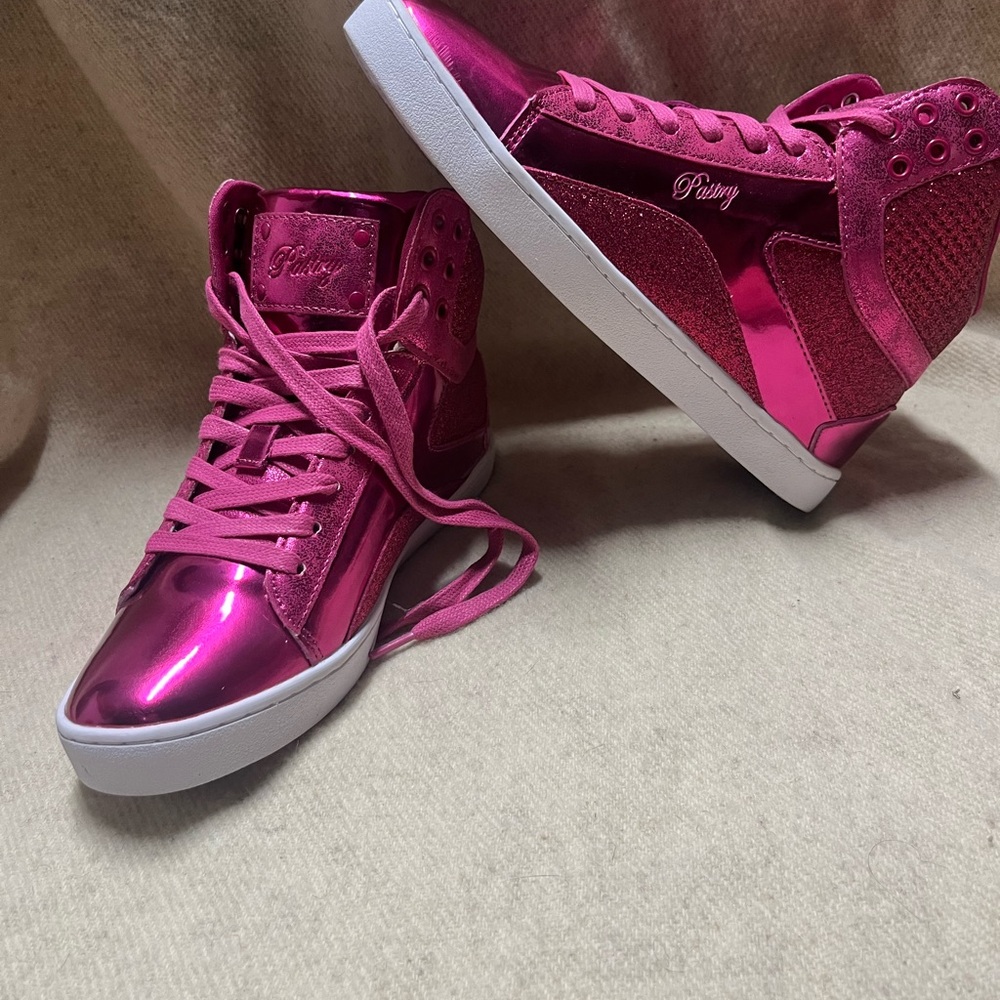 Pastry Women's Pink High-Top Sneakers
